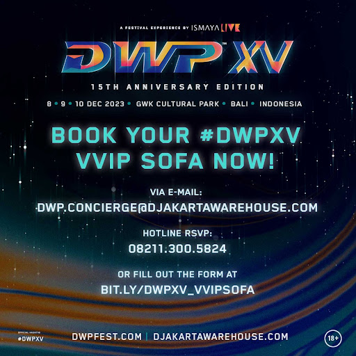 BOOK YOUR #DWPXV VVIP SOFA NOW! image